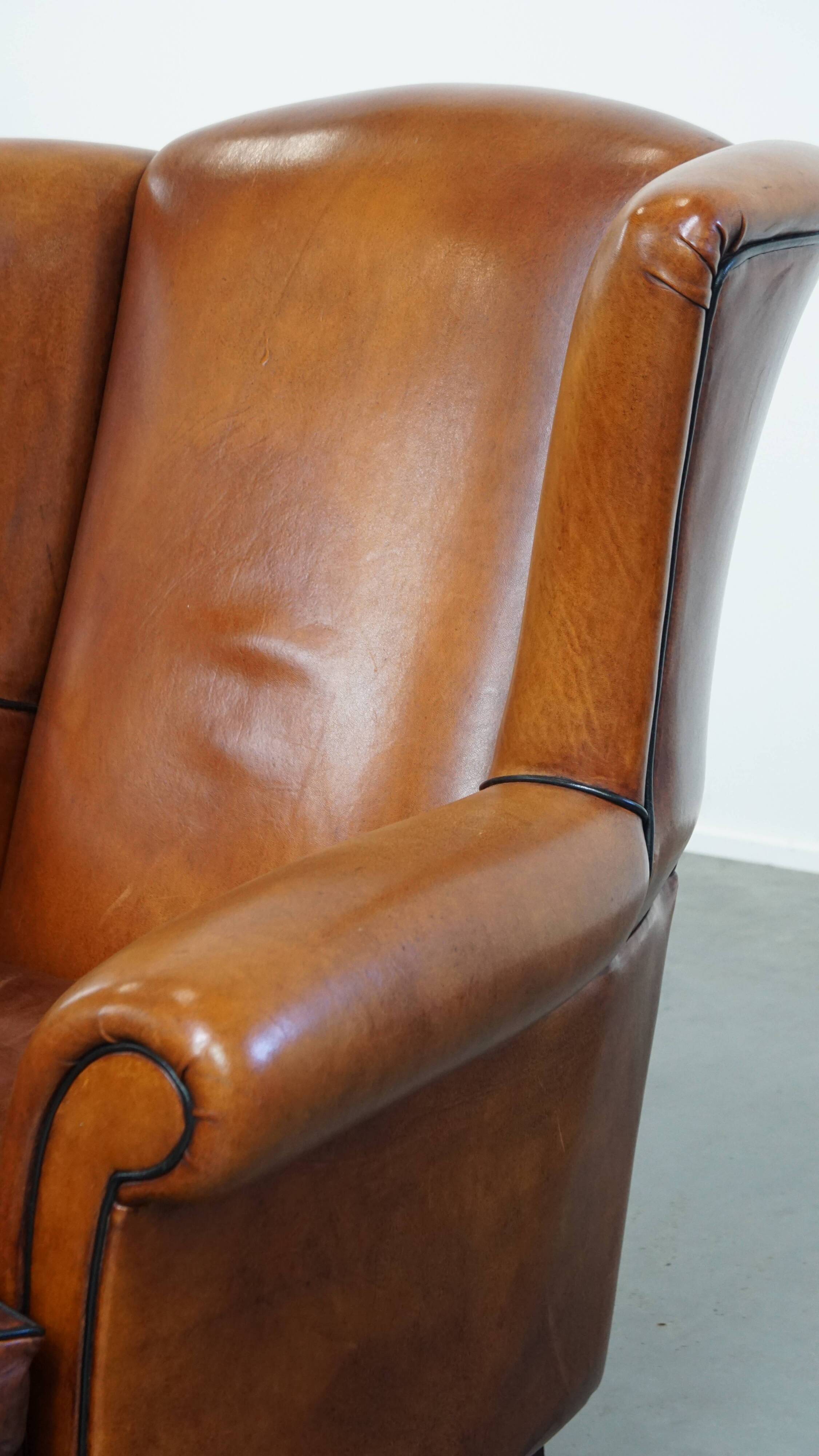Sheepskin Wingback Chair