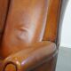 Fauteuil à oreilles en peau de mouton