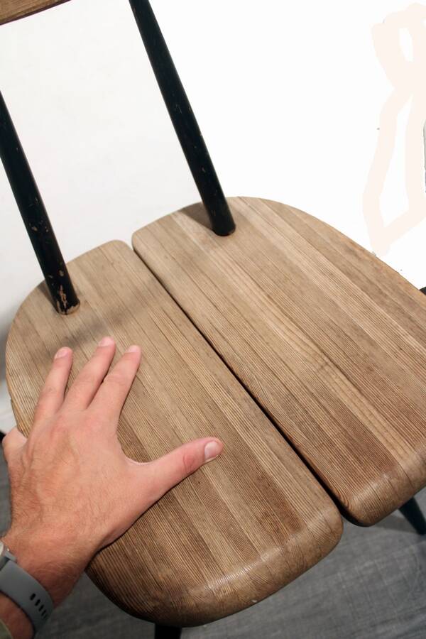 Pirkka chair made by Ilmari Tapiovaara for Lukaan Puu Finland