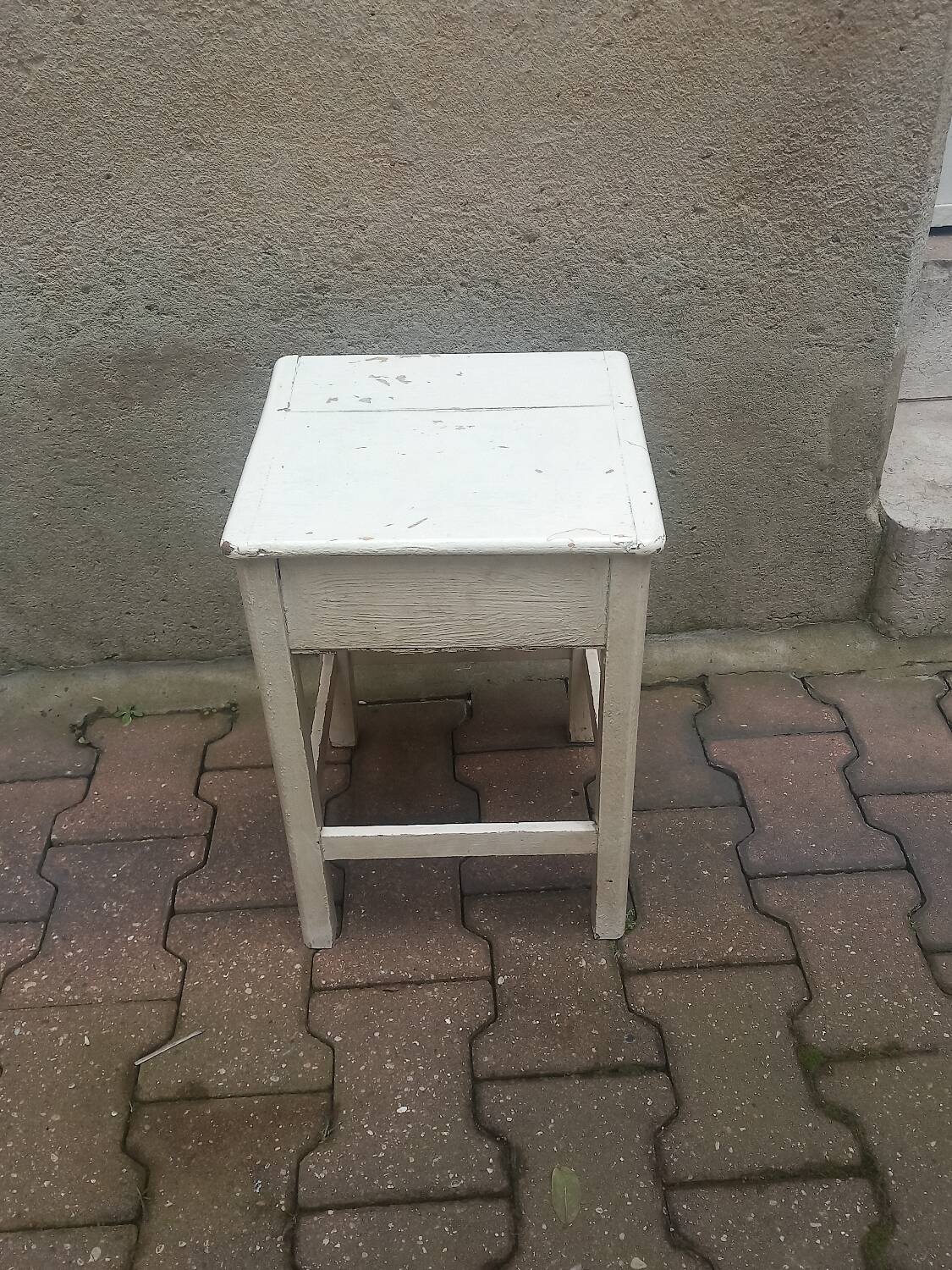 Tabouret coffre vintage