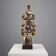 Totem signed and numbered by Elisabeth Vandeweghe for Perignem, Belgium, 19