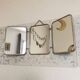 Vintage Triptych Barber Mirror