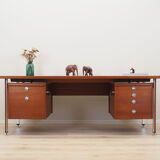 Teak desk, Danish design, 1970s, designer Finn Juhl, manufacturer France & Son