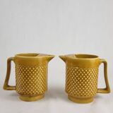 Digoin Sarreguemines ceramic pitcher / pitcher