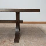 Mid-century brutalist coffee table