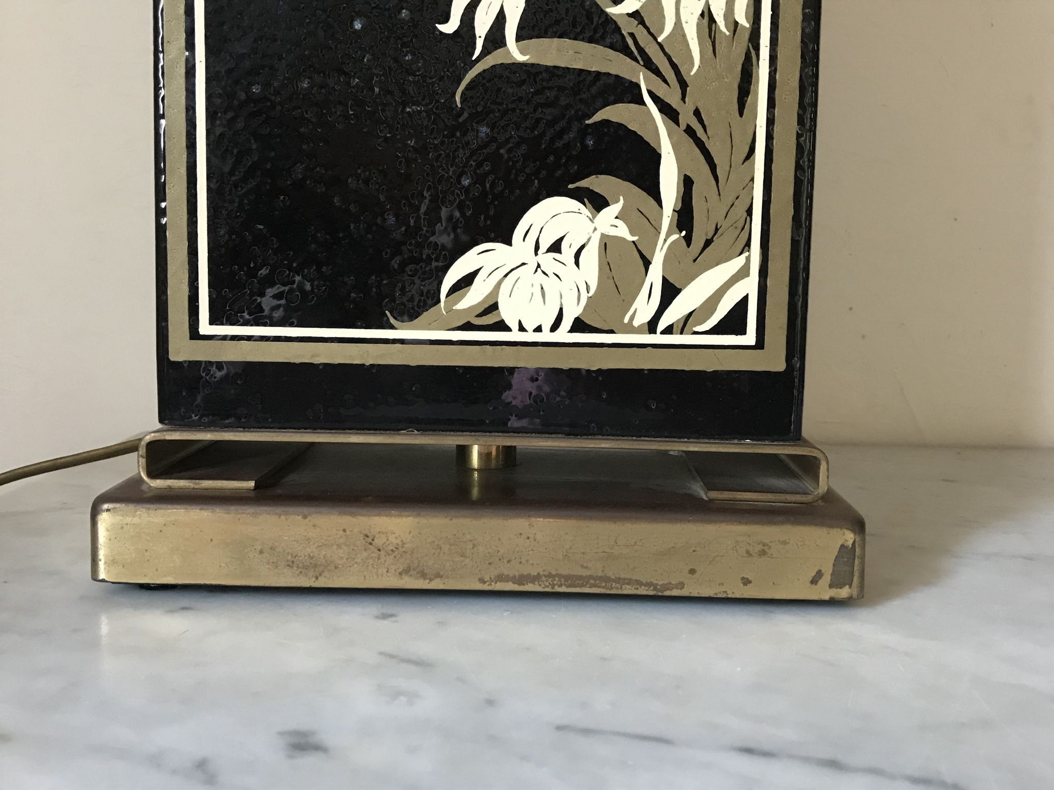 Vintage ceramic lamp
