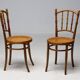 J&J Kohn coffee chairs, around 1950