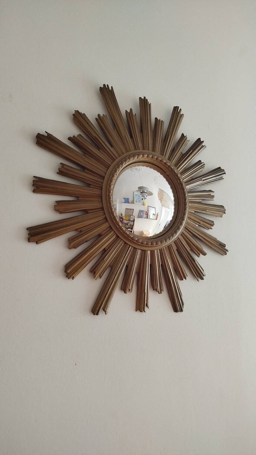 Vintage witch mirror