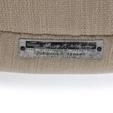 Early Pair Hans Wegner Queen Chairs by Johannes Hansen c.1960 / New Upholst