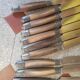 Lot de 10 couteaux Art Déco en coffret