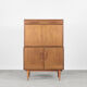 Scandinavian teak cabinet with drawers, 1960s