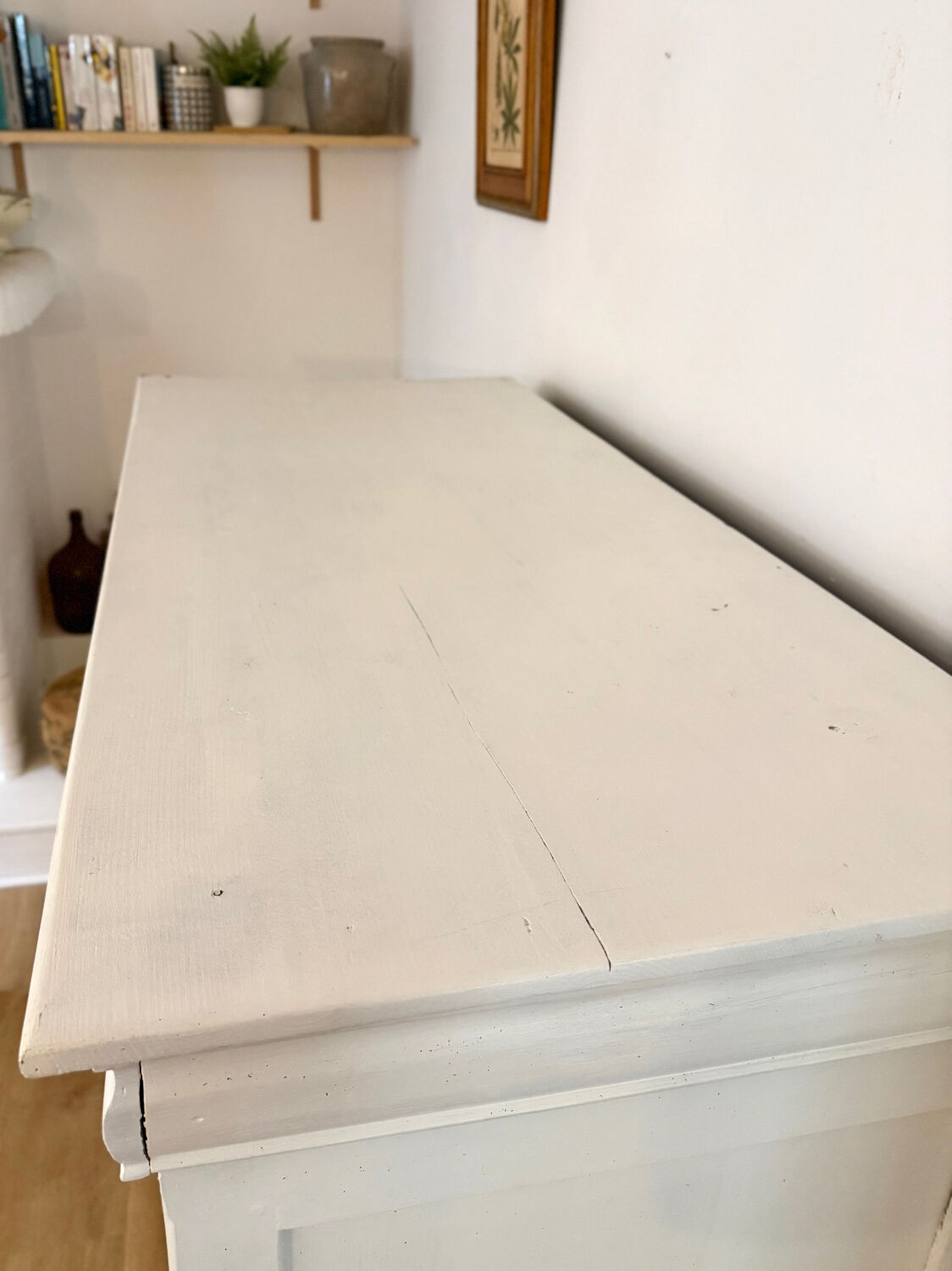 Antique patinated sideboard