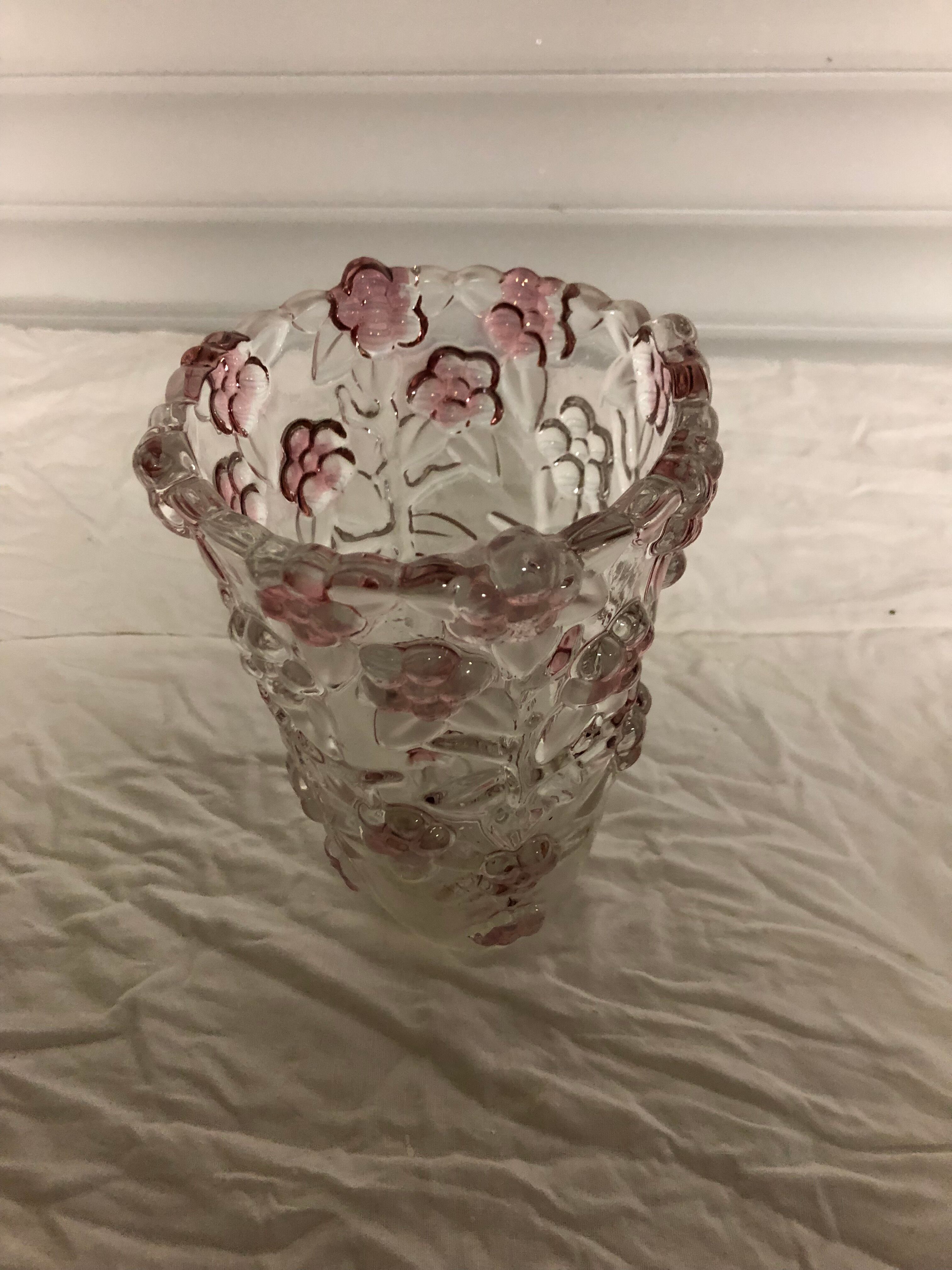 Colorful vintage vase