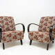Paire de fauteuils par Jindřich Halabala 1950