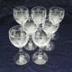 Crystal wine glasses Baccarat frieze knots ribbons