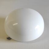 20 cm opaline globe ceiling or wall light - mid-20th century