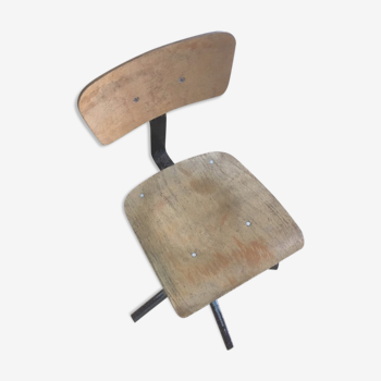 Vintage industrial workshop chair