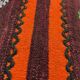 Vintage turkish kilim cushion cover