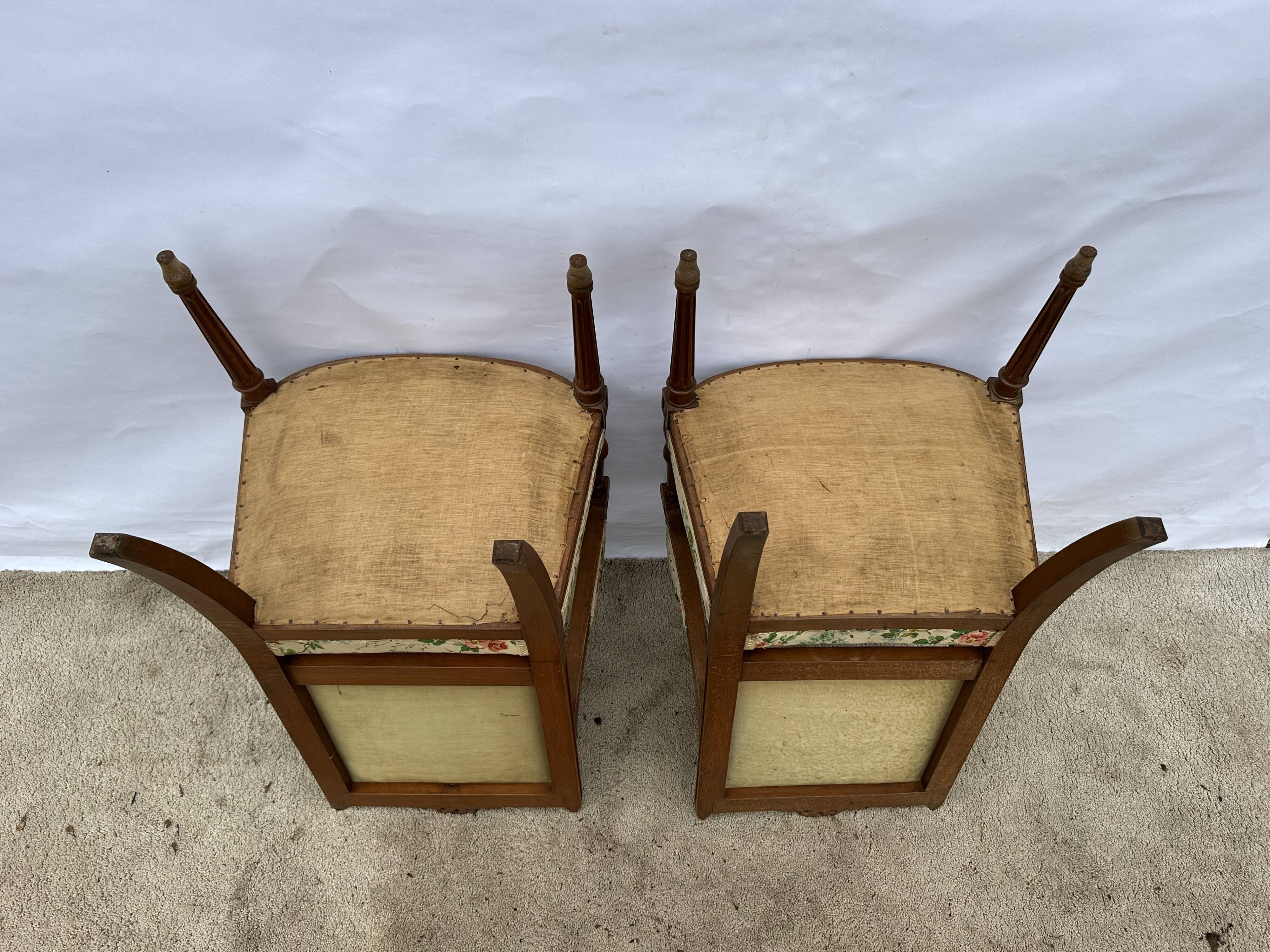 Paire de fauteuils
