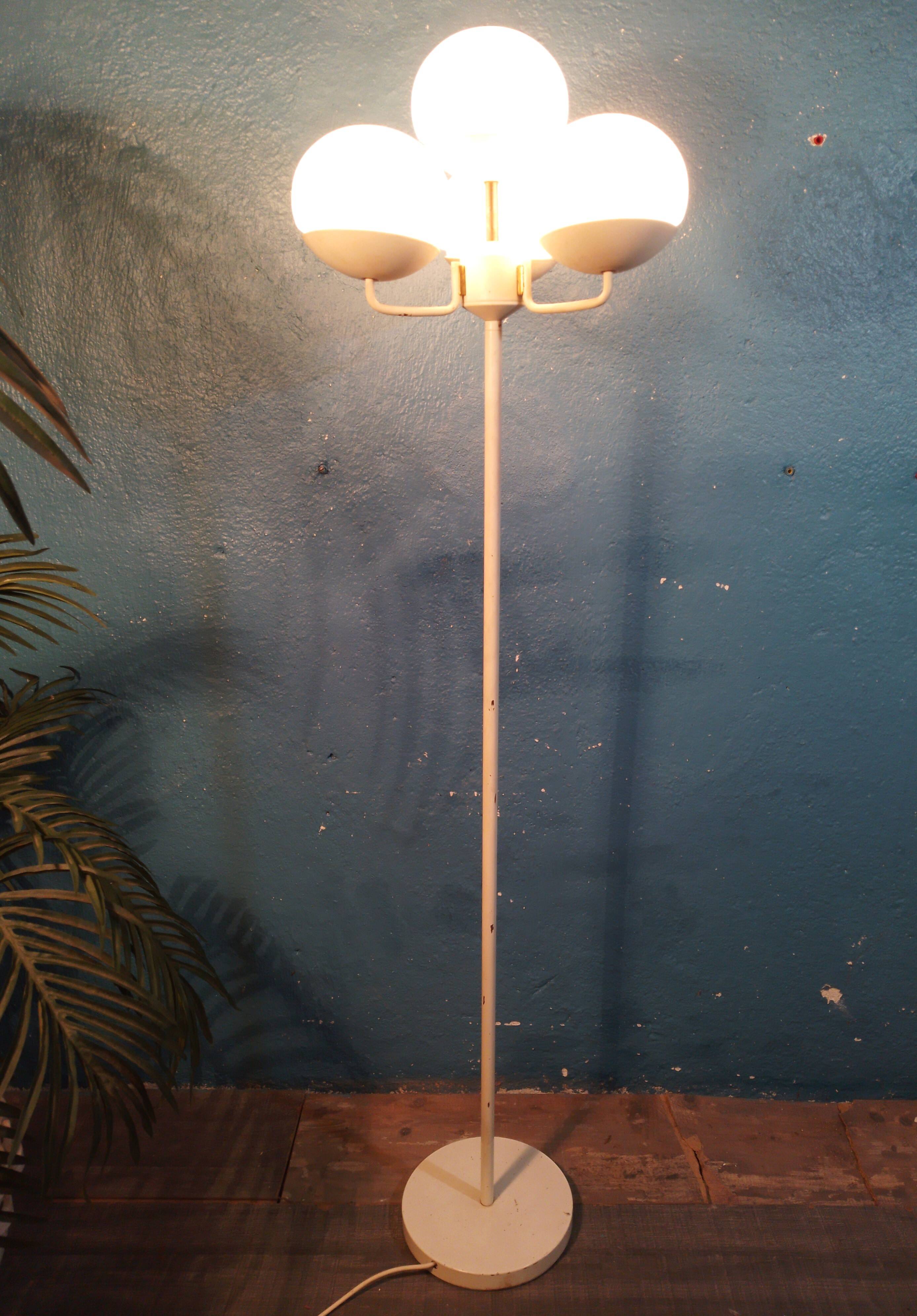 1960s four-light floor lamp