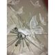 Contemporary White Butterfly Murano Glass Sputnik Chandelier