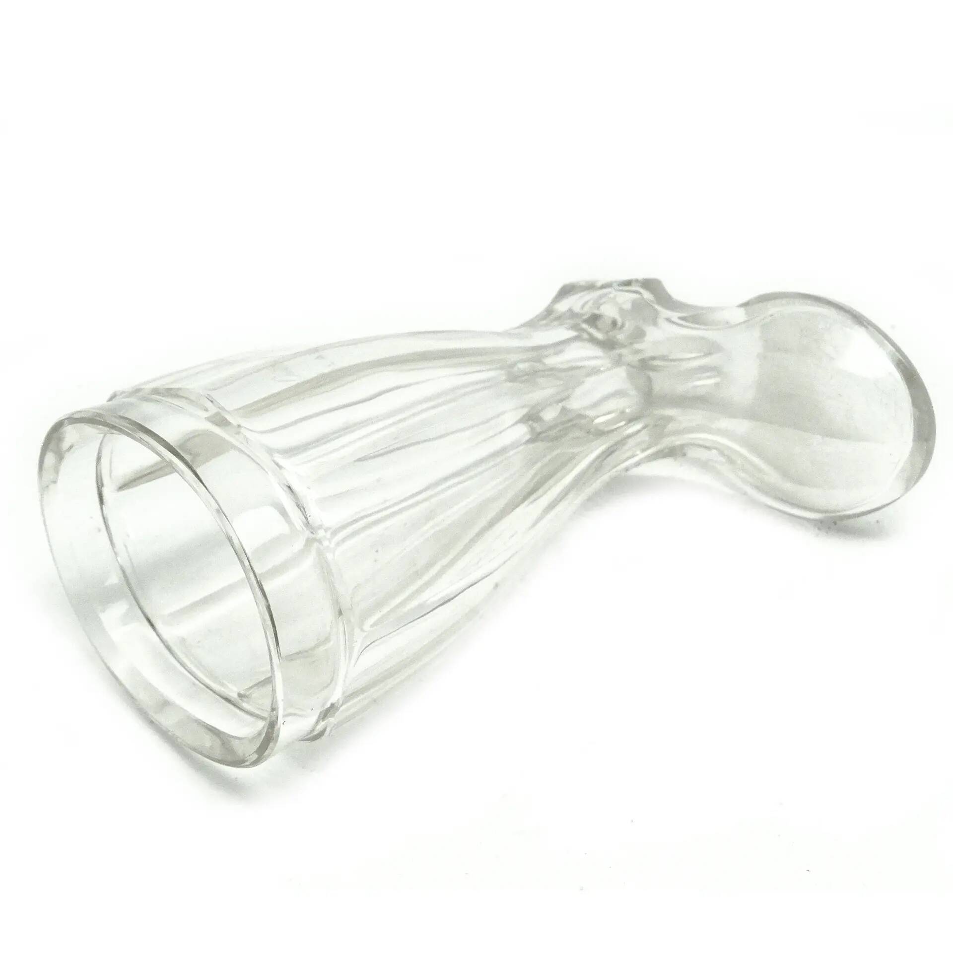 Novelty glass vase, crystal, Germany, 19th century