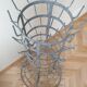 Large zinc bottle rack