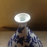 Blue pattern vase
