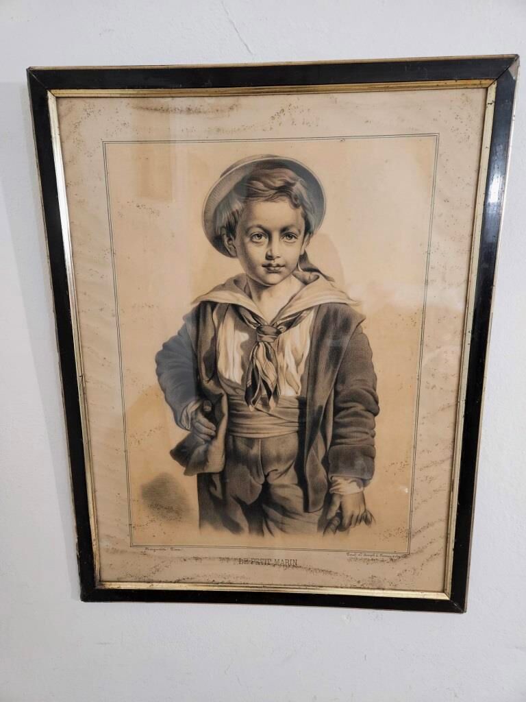 Portrait of the little sailor