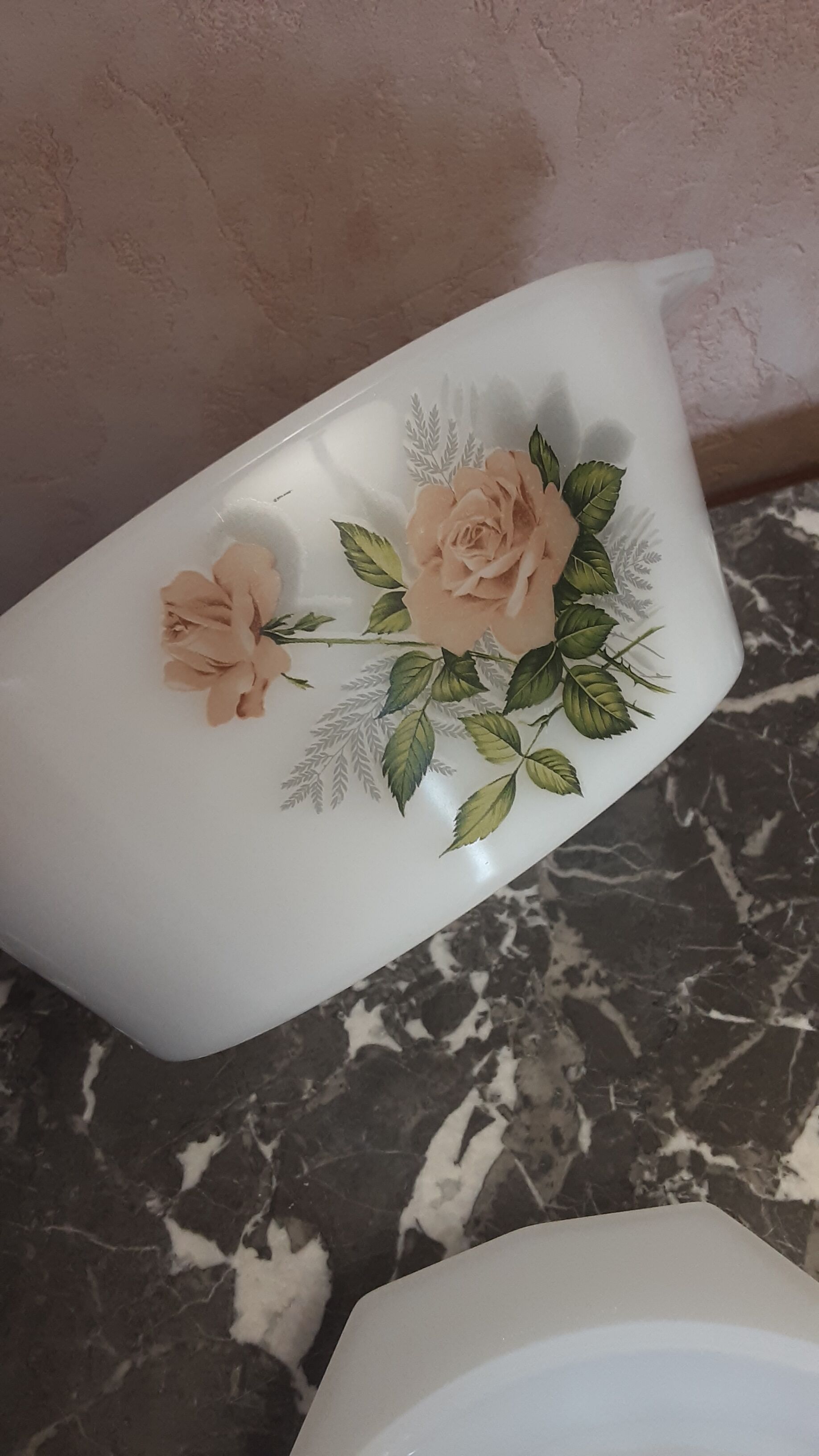 Arcopal casserole dish - vintage