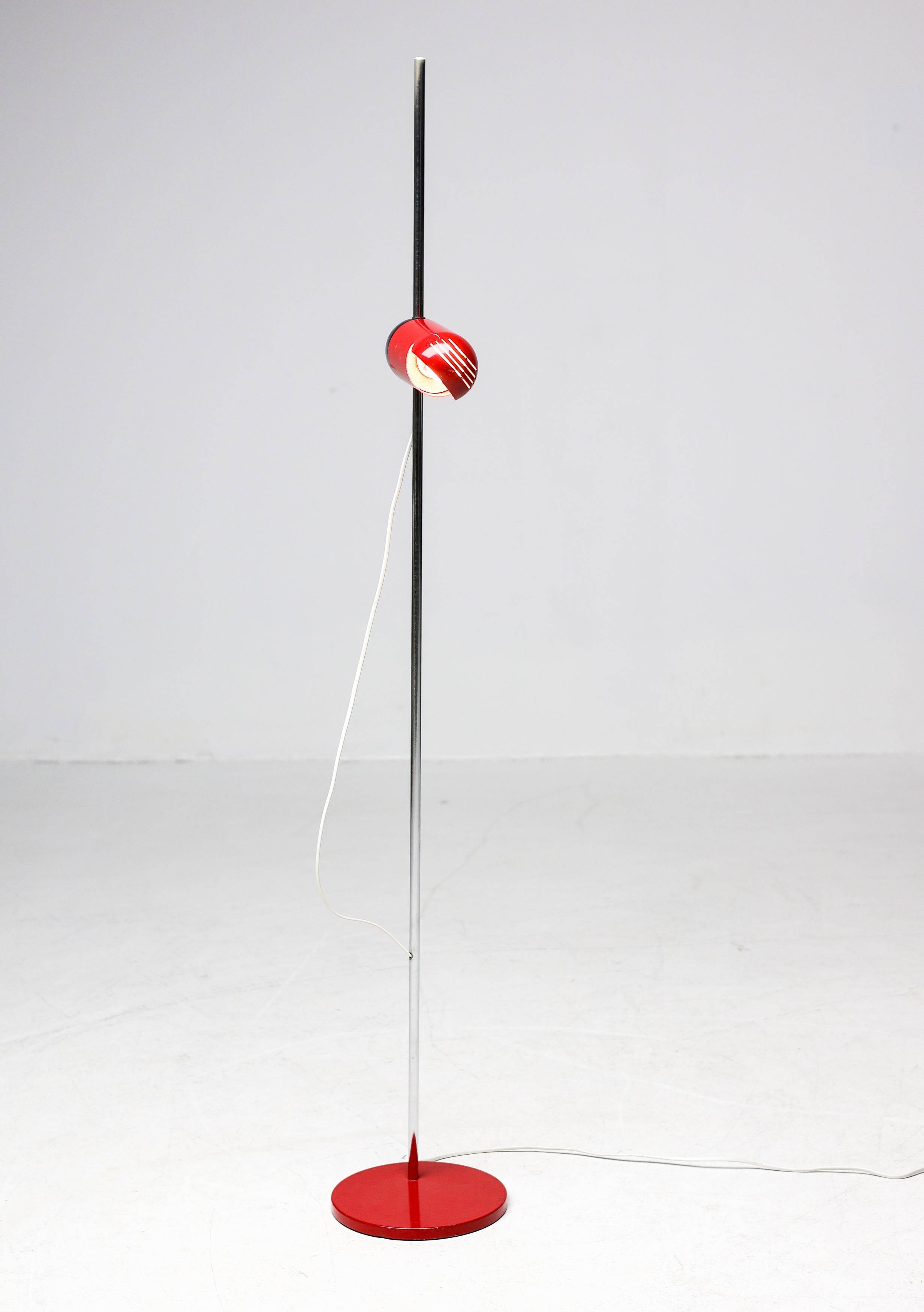 Floor lamp "2293", Martini, Falconi & Fois Architects for Reggiani, Italy, 1970