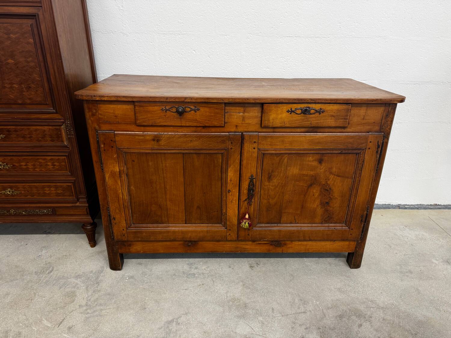 Buffet meuble de rangement rustique 19e