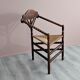 Chaise triangulaire hollandaise Bobbin Turners, années 1900.