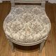 Pair of chairs, lyre back, based on a model by Jacob, Louis XVI style.