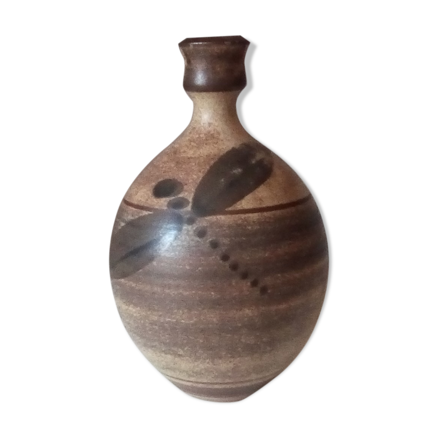 Vintage soliflore vase in Cooke dutoit sandstone