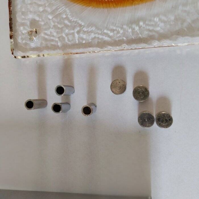 Pair of Italian Mazzega glass wall lights