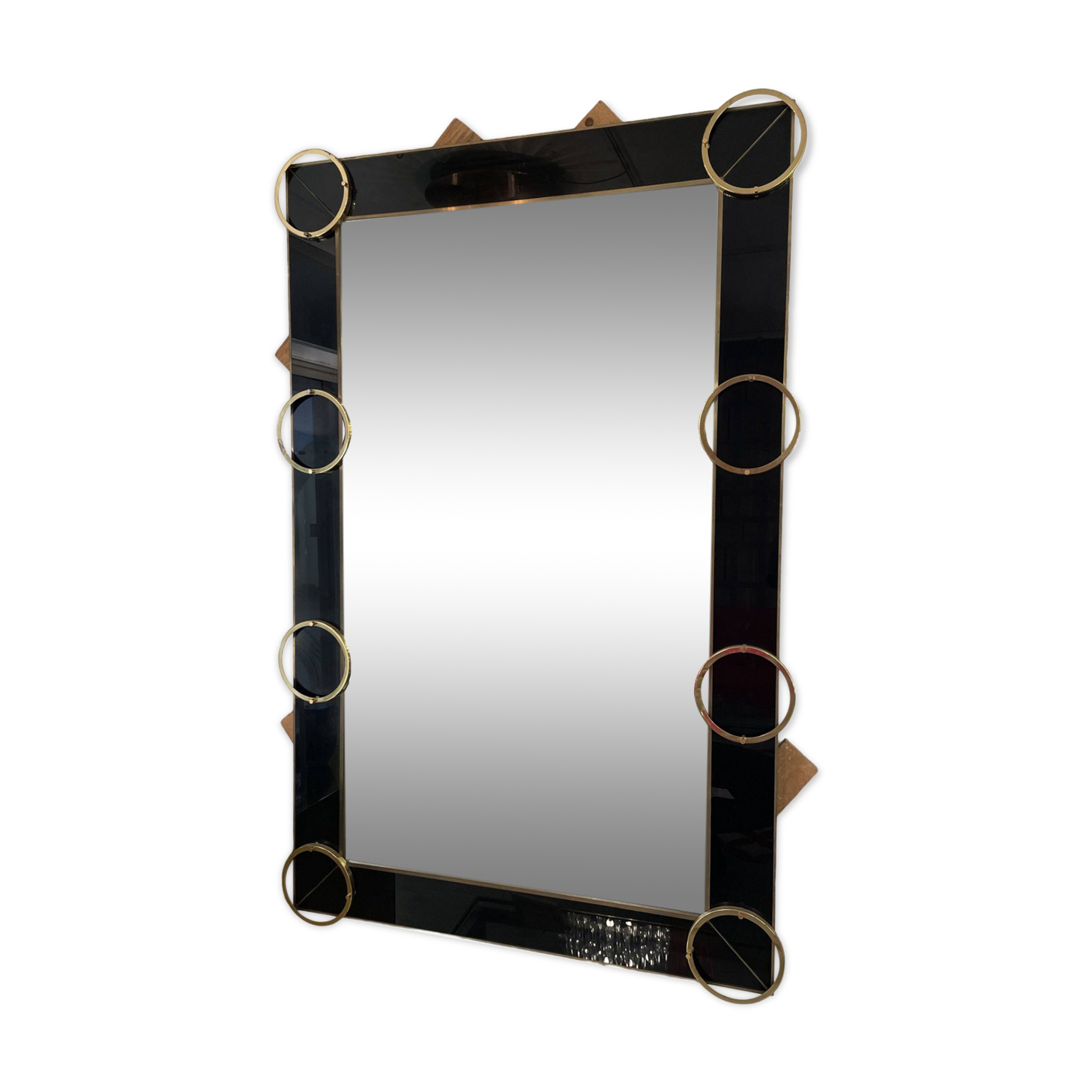 Large Italian mirror from the 70s