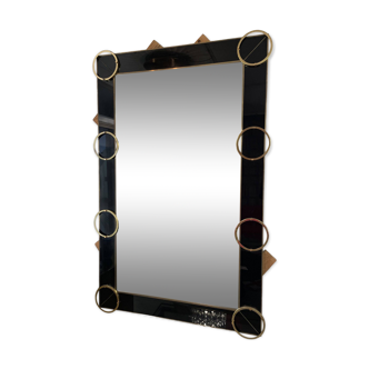 Large Italian mirror from the 70s