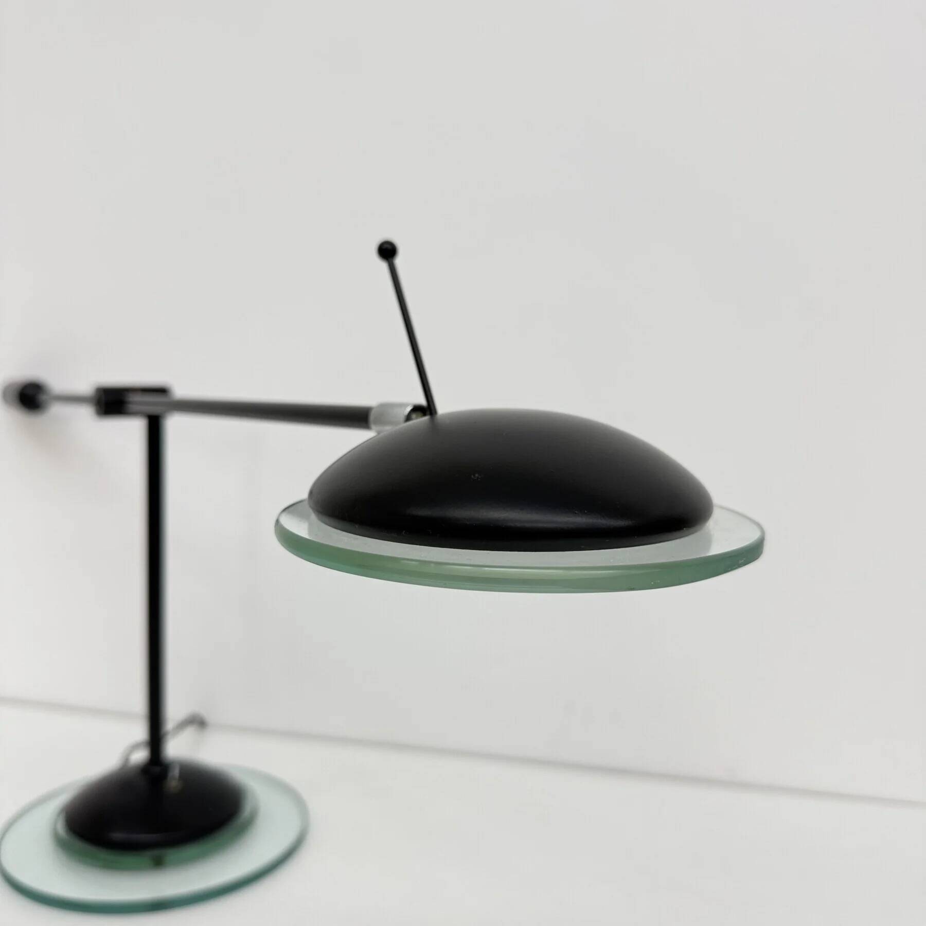 Lampe de bureau minimaliste Herda postmoderne, années 1980