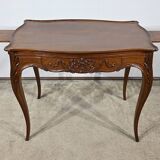 Petite Table Cabaret en Acajou, style Louis XV, époque Napoléon III – Milieu XIXe