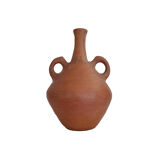 Vase artisanal à anses en terre cuite