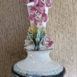 Pair of slip soliflores – Art Nouveau, late 19th century