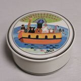 Bonbonnière box in porcelain Villeroy & Boch , Design NAIF . Noah's Ark