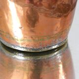 Coquemar ancien, pichet, cuivre ancien, 19eme