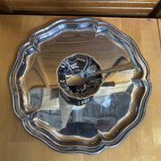 Ice Cream Service GUY DEGRENNE Tray + 6 Bowls + 6 Vintage Spoons