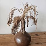 Vase en grès vintage - Vase soliflore