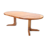 Round extendable dining room table from NC mobler from Sweden