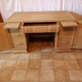 Desk oak art deco 1940