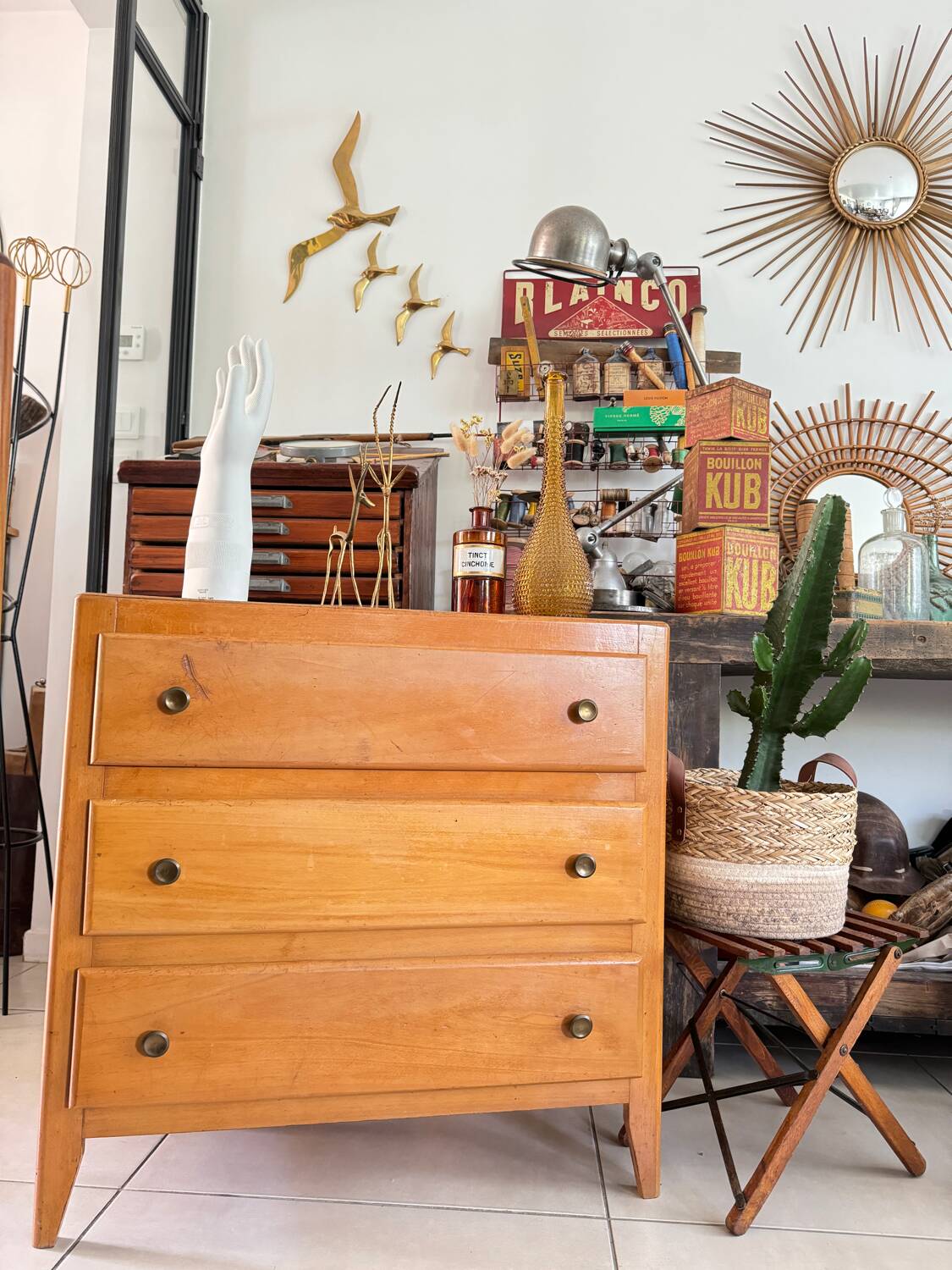 Ancienne commode vintage