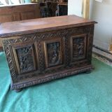 Small old chest of medieval style